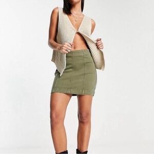 Free people mini skirt